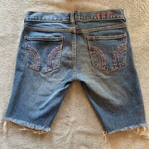 Vintage Hollister jean cut-off shorts - women's size 3